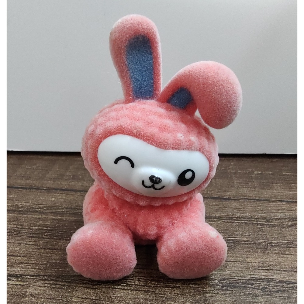 I Love Bunnies Topps Flocked Pink Bunny Spring Edition Z30